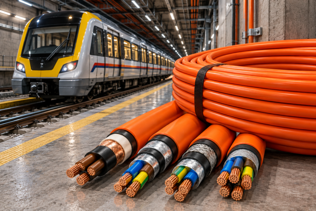 Managing Flame Propagation Risks in using Fire Resistent Cable for Railway Tunnel
